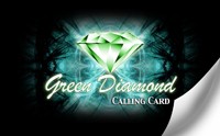 Green Diamond Calling Card