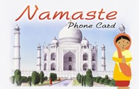 Namaste Phone Card