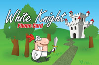 White Knight Phone Card