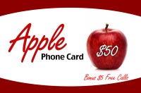 Apple Phonecard $50 - International Calling Cards