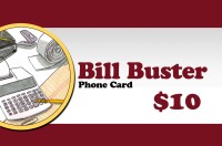 Bill Buster Phonecard $10 - International Calling Cards