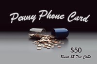 Penny Phone Card $50 - International Calling Cards