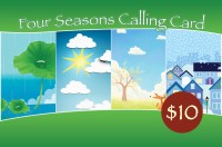 Four Seasons Phone Card $10 - International Calling Cards
