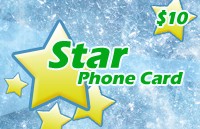 Star Phone Card $10 - International Calling Cards