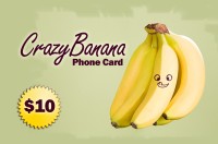 Crazy Banana Phone Card $10 - International Calling Cards