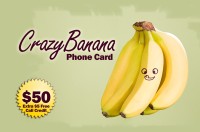 Crazy Banana Phone Card $50 - International Calling Cards