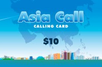 Asia Call Phone Card $10 - International Calling Cards