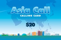 Asia Call Phone Card $20 - International Calling Cards