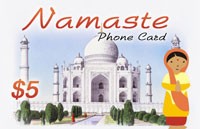 Namaste Phone Card $5 - International Calling Cards