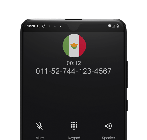 Call From the USA To A Mobile Phone Number In Mexico